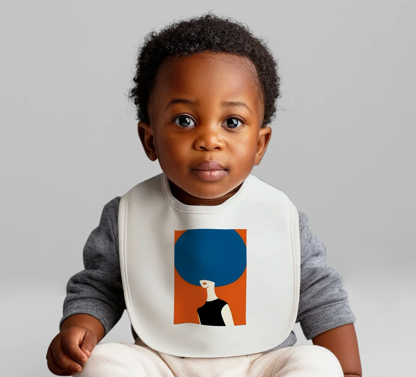 Lady baby slabbetje van uniqe world