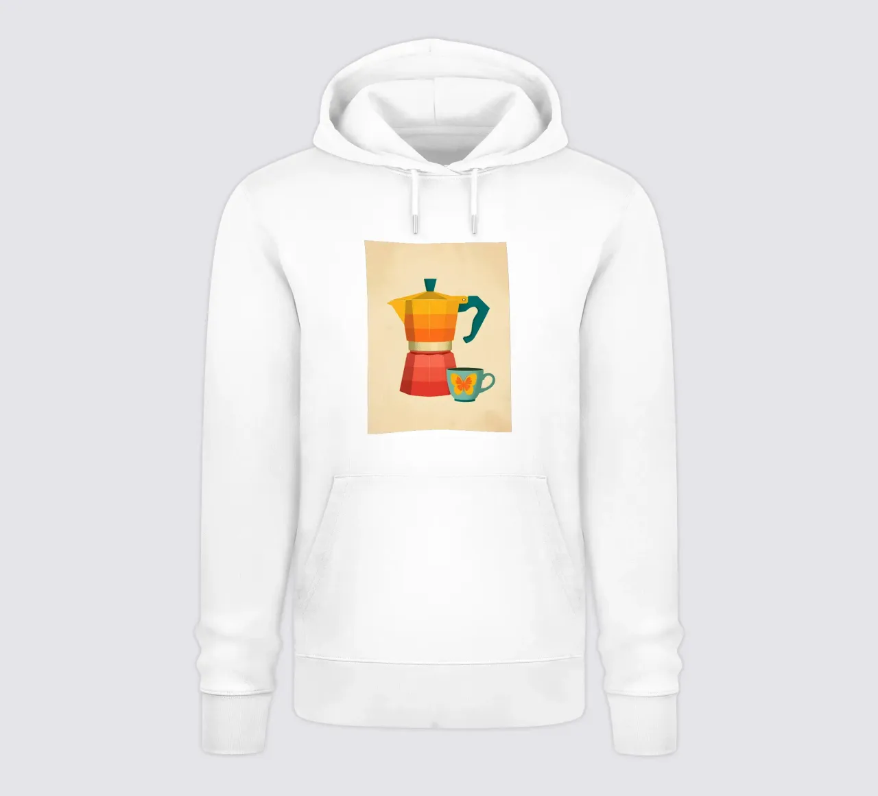 Pausa caffè felpa con cappuccio da uniqe world