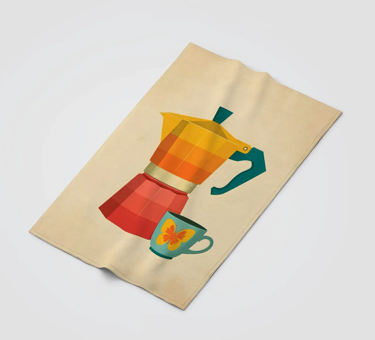 Kaffeepause Fleecedecke von uniqe world