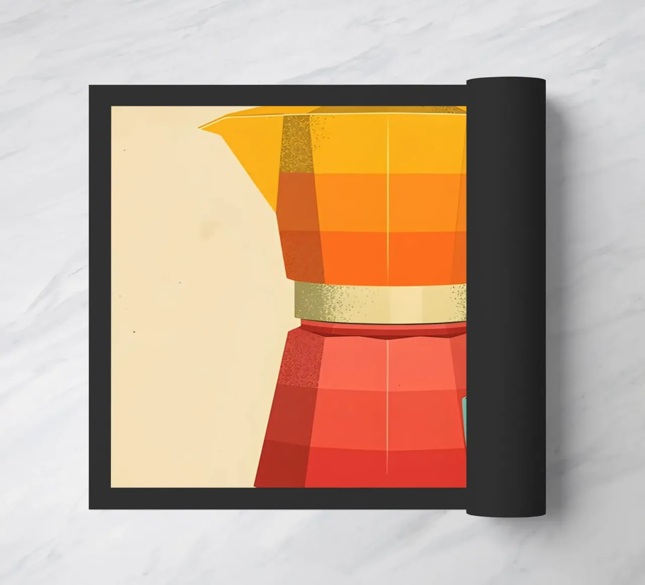 Kaffeepause Fußmatte von uniqe world