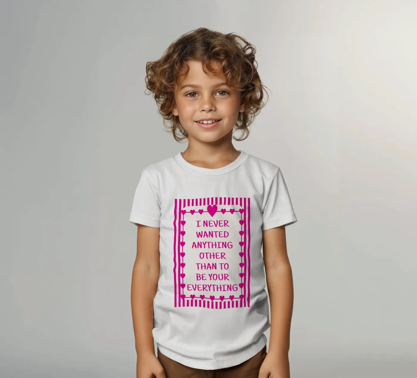 be your everything t-shirt bambini da Shillas