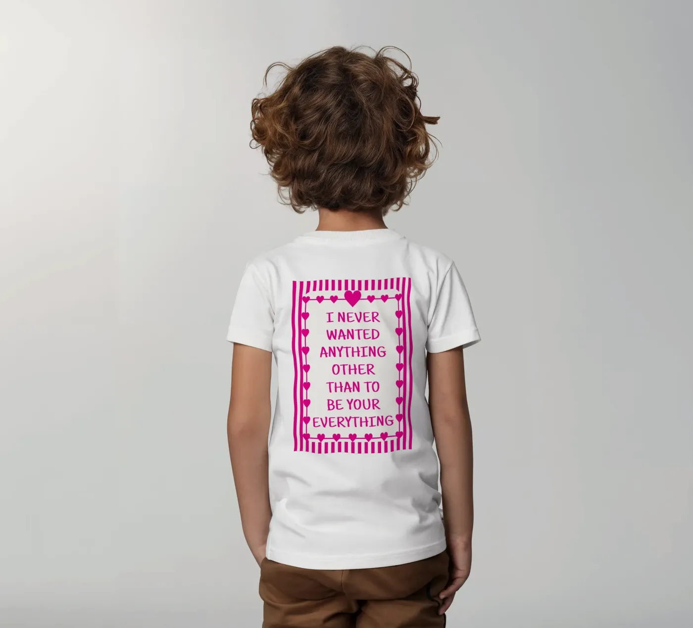 be your everything t-shirt bambini da Shillas