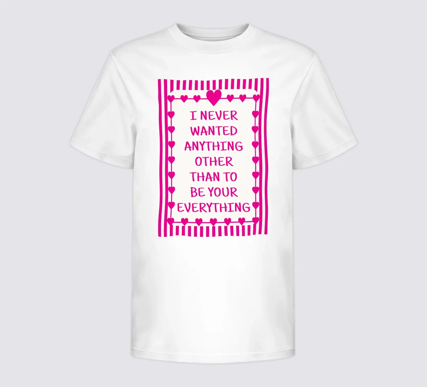 be your everything t-shirt bambini da Shillas