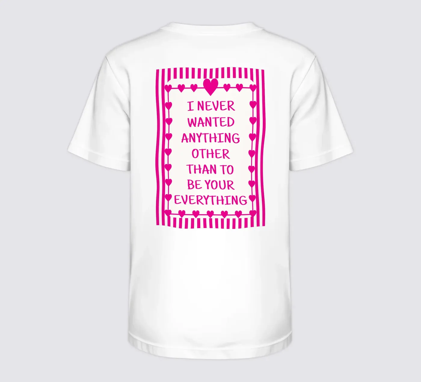 be your everything t-shirt bambini da Shillas