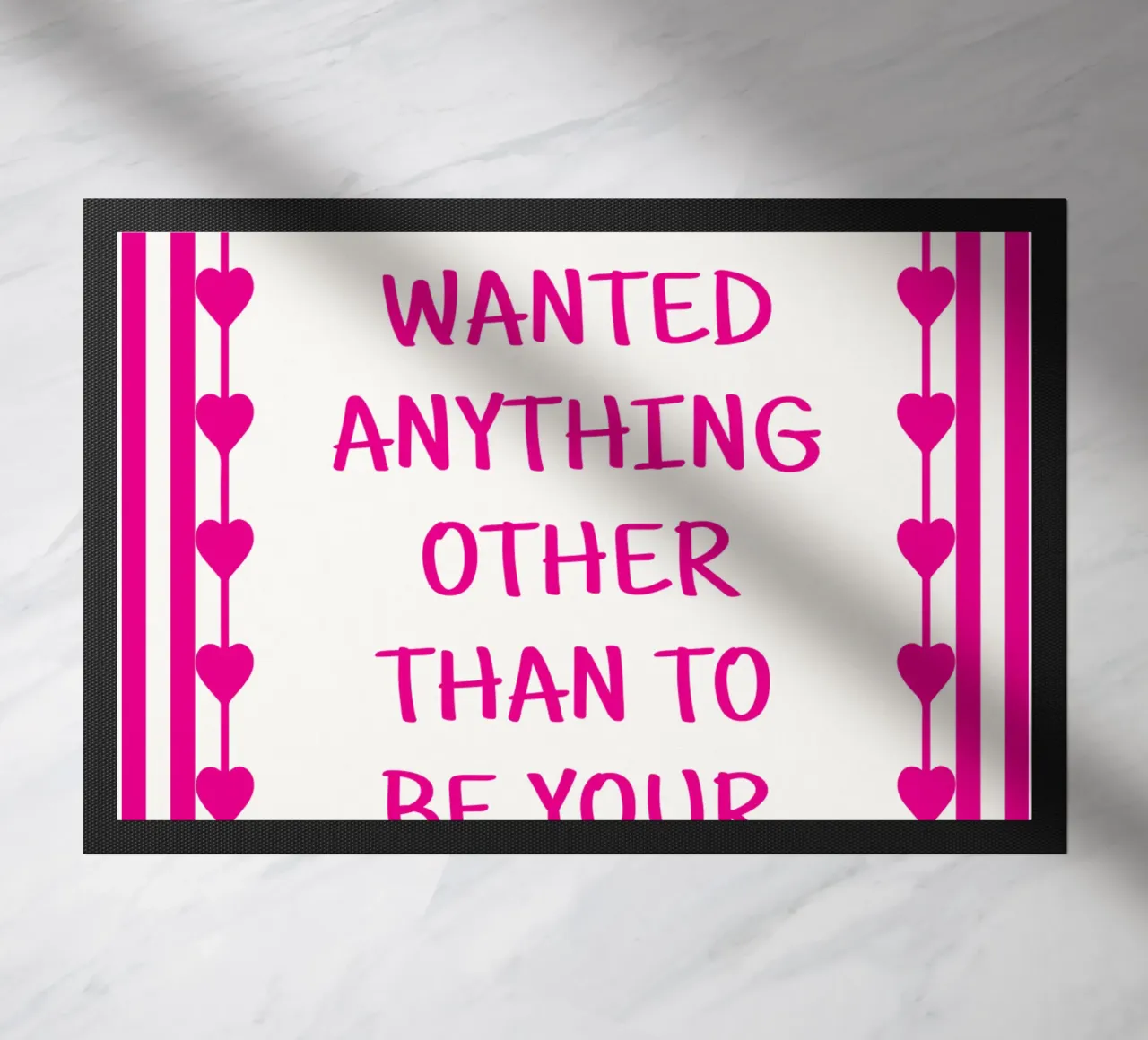 be your everything doormat by Shillas