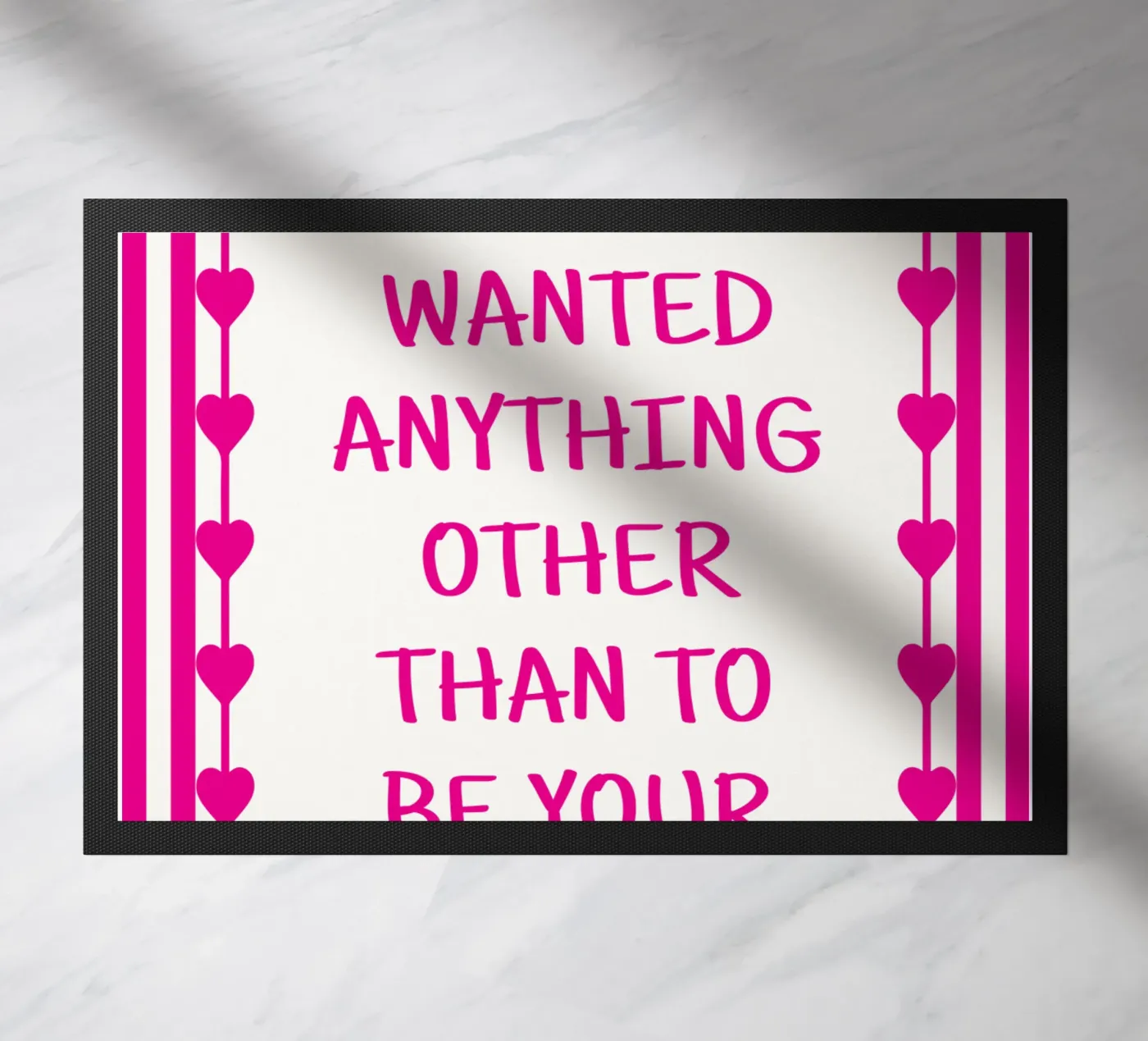 be your everything doormat by Shillas