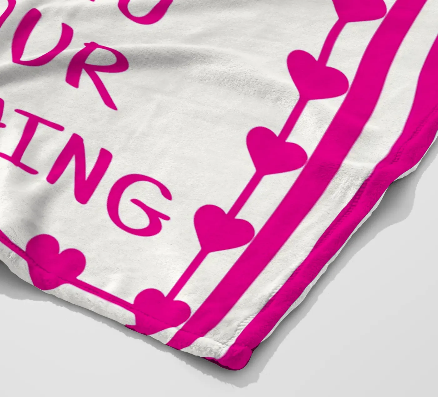 sei dein Ein und Alles Fleecedecke von Shillas