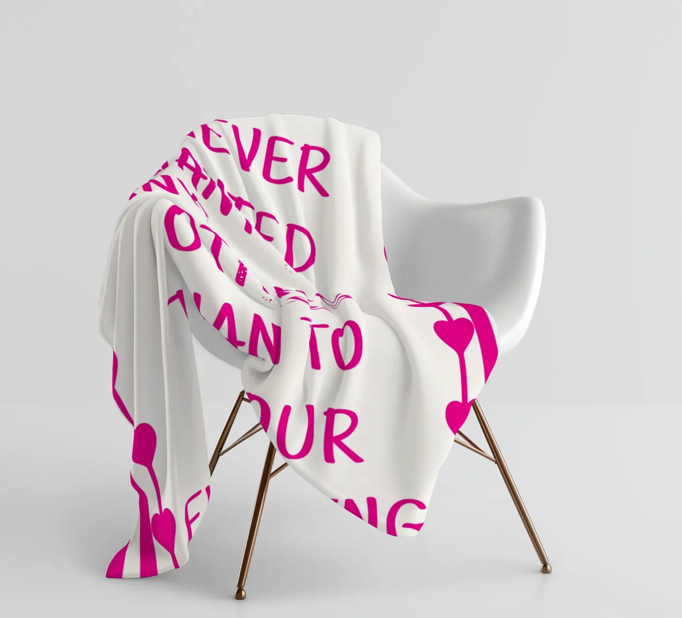 sei dein Ein und Alles Fleecedecke von Shillas