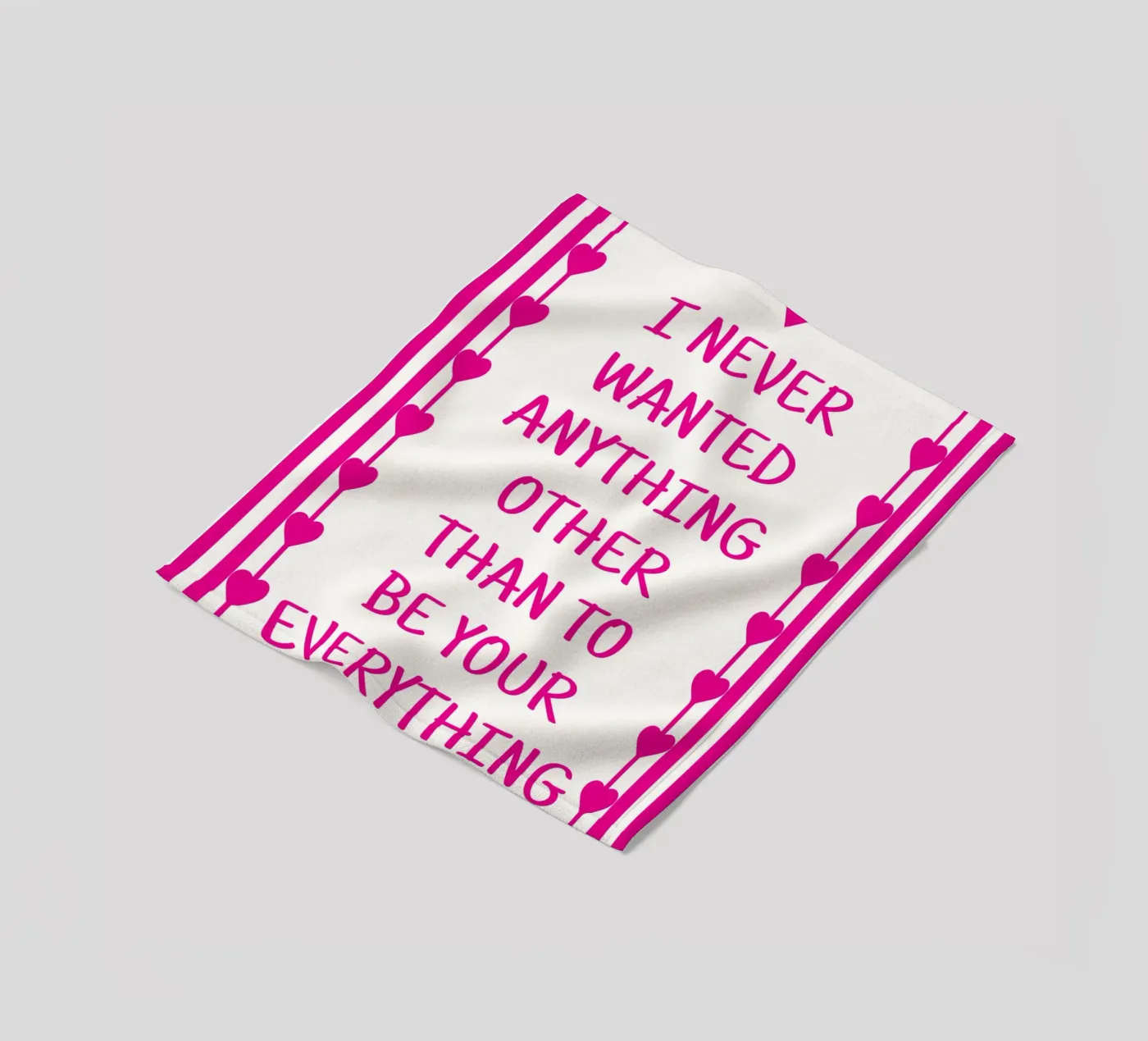 sei dein Ein und Alles Fleecedecke von Shillas