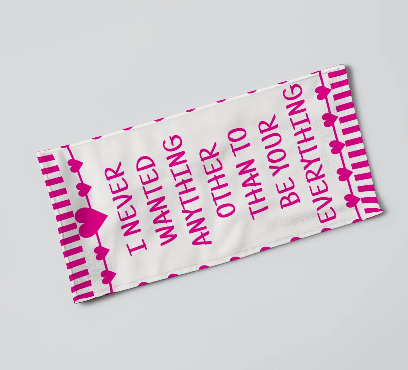 be your everything towel by Shillas