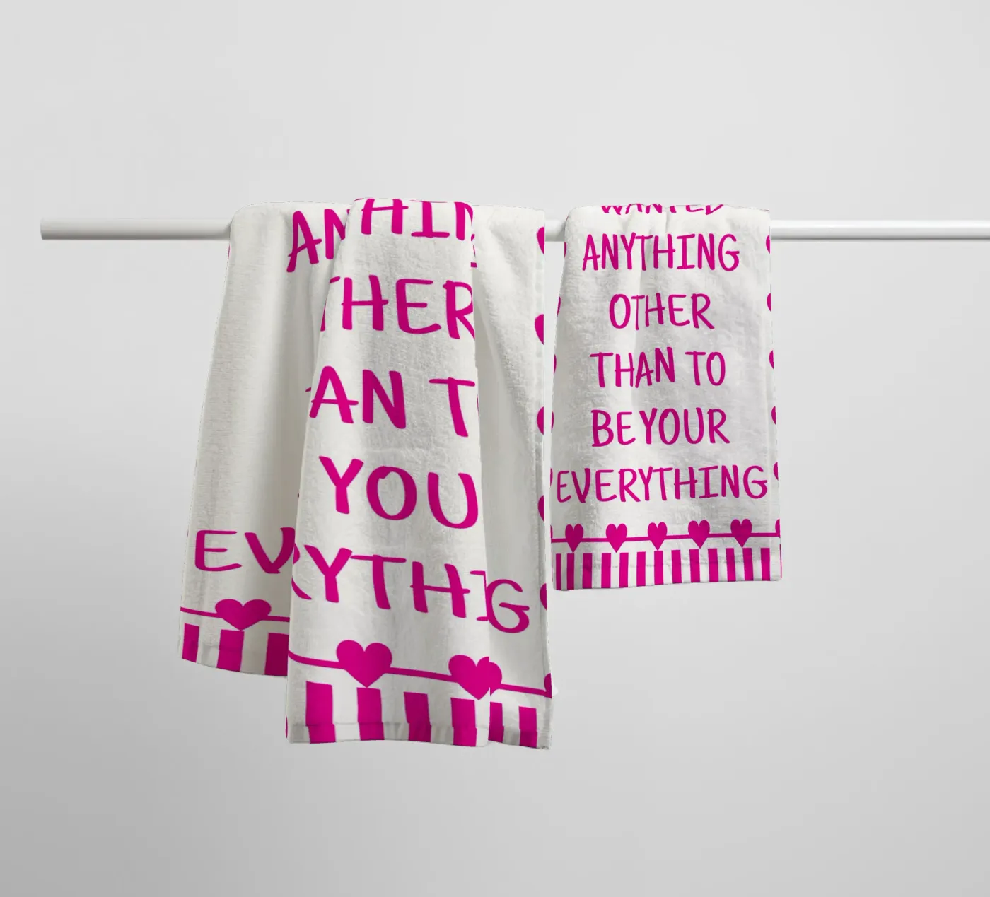 be your everything towel by Shillas