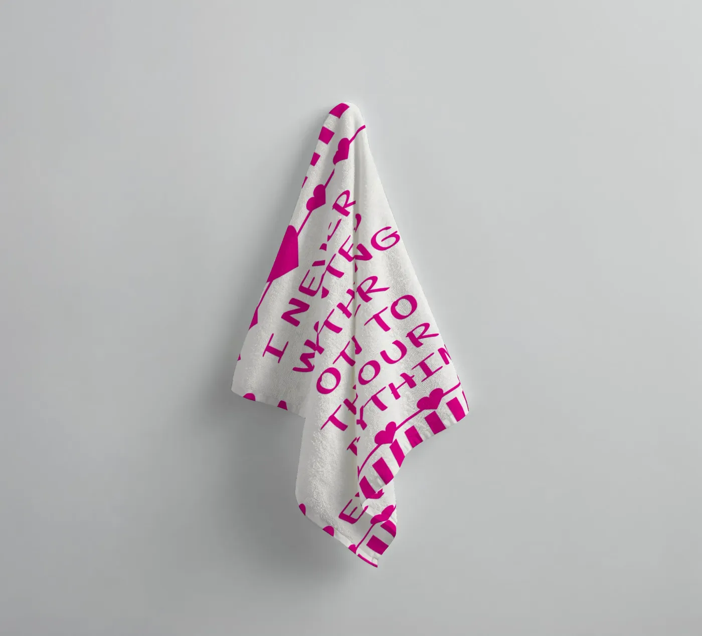 be your everything towel by Shillas