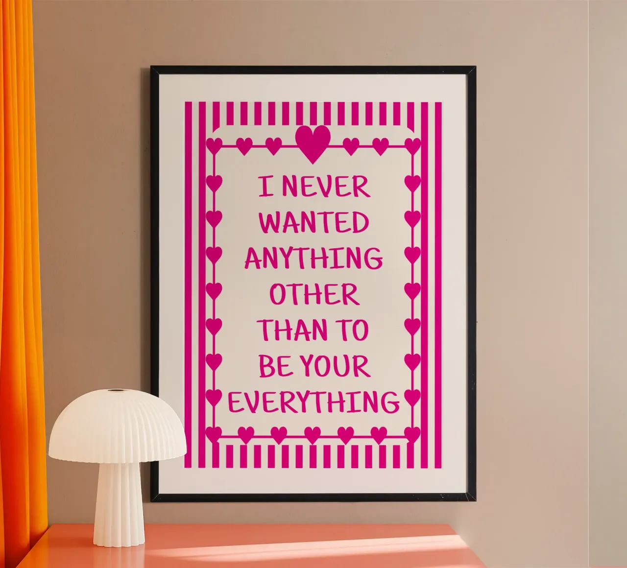 be your everything poster by Shillas