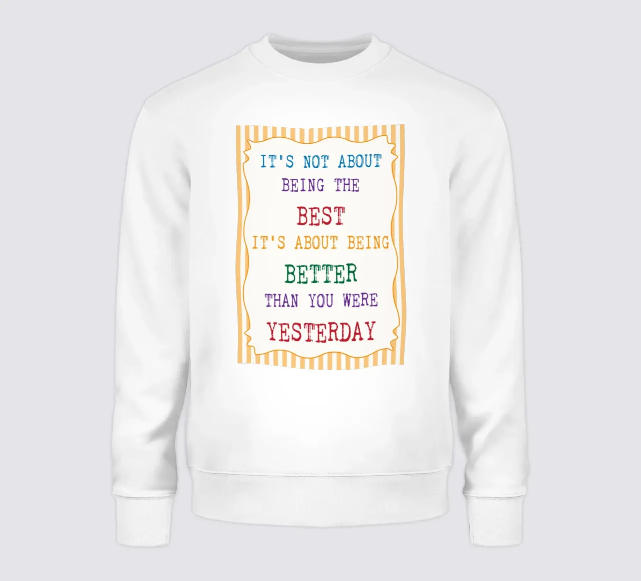 meglio di ieri felpa da Shillas