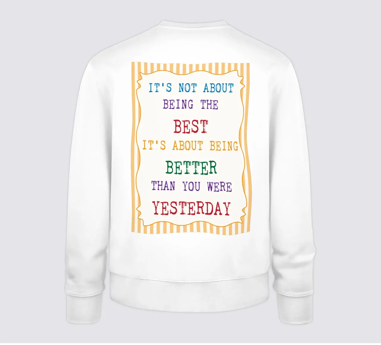 meglio di ieri felpa da Shillas