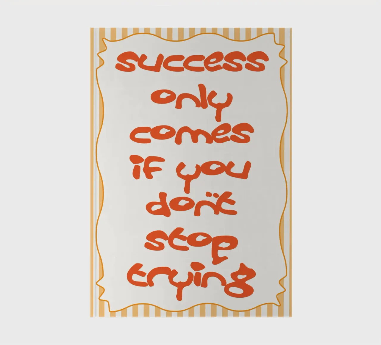 dont stop trying notebook by Shillas