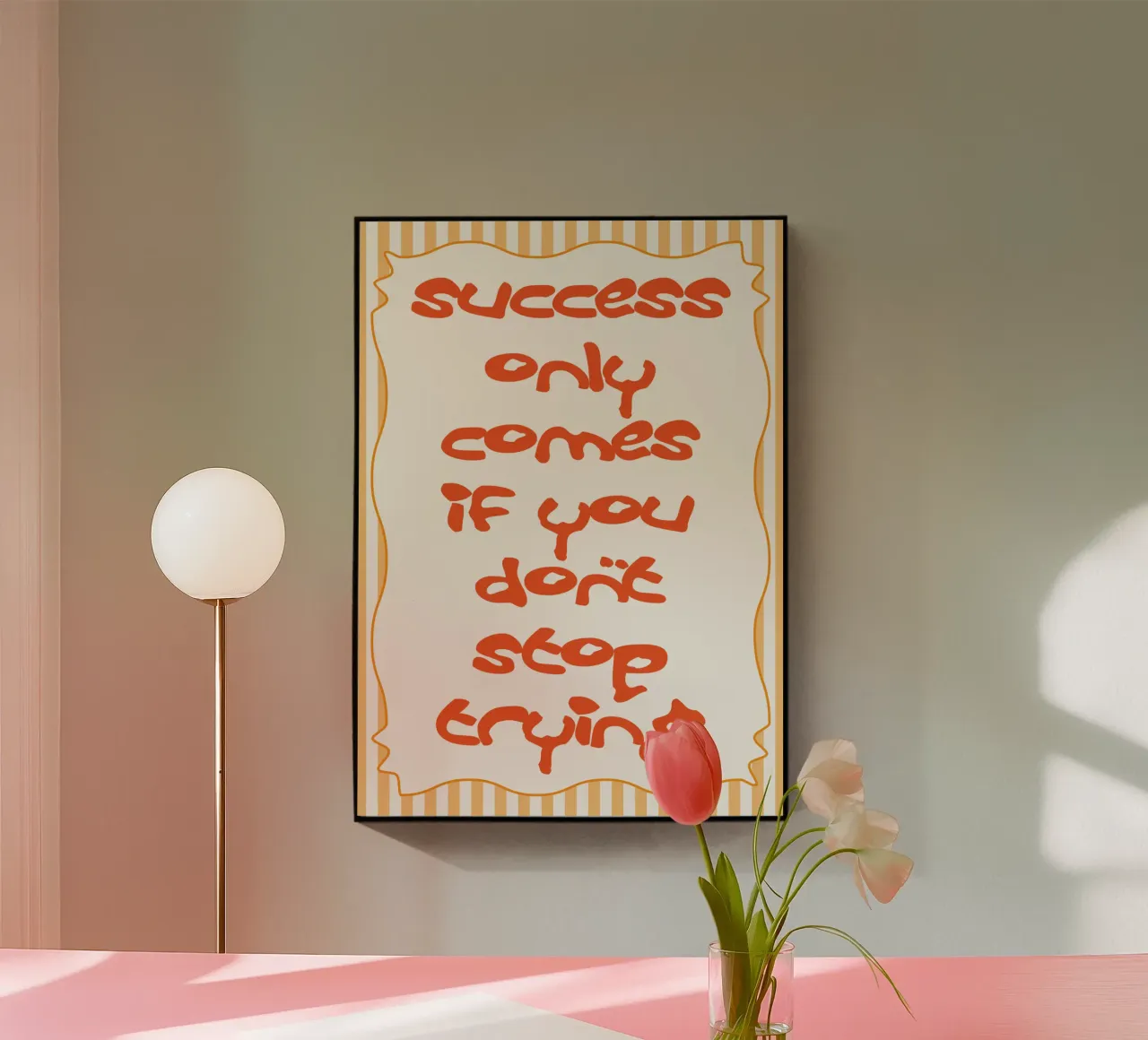 dont stop trying plexiglass da Shillas