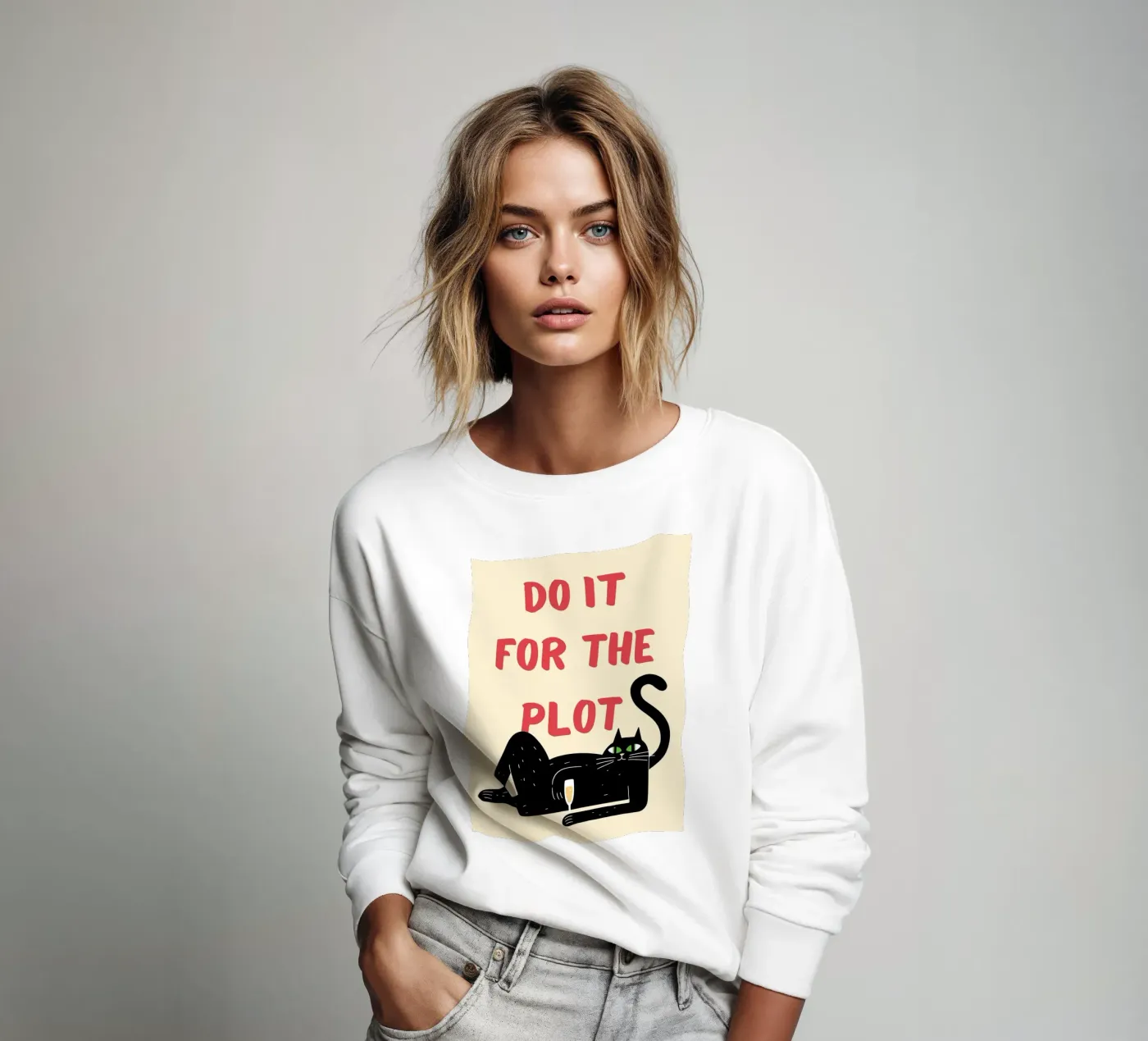 do it for the plot Sweatshirt von Shillas