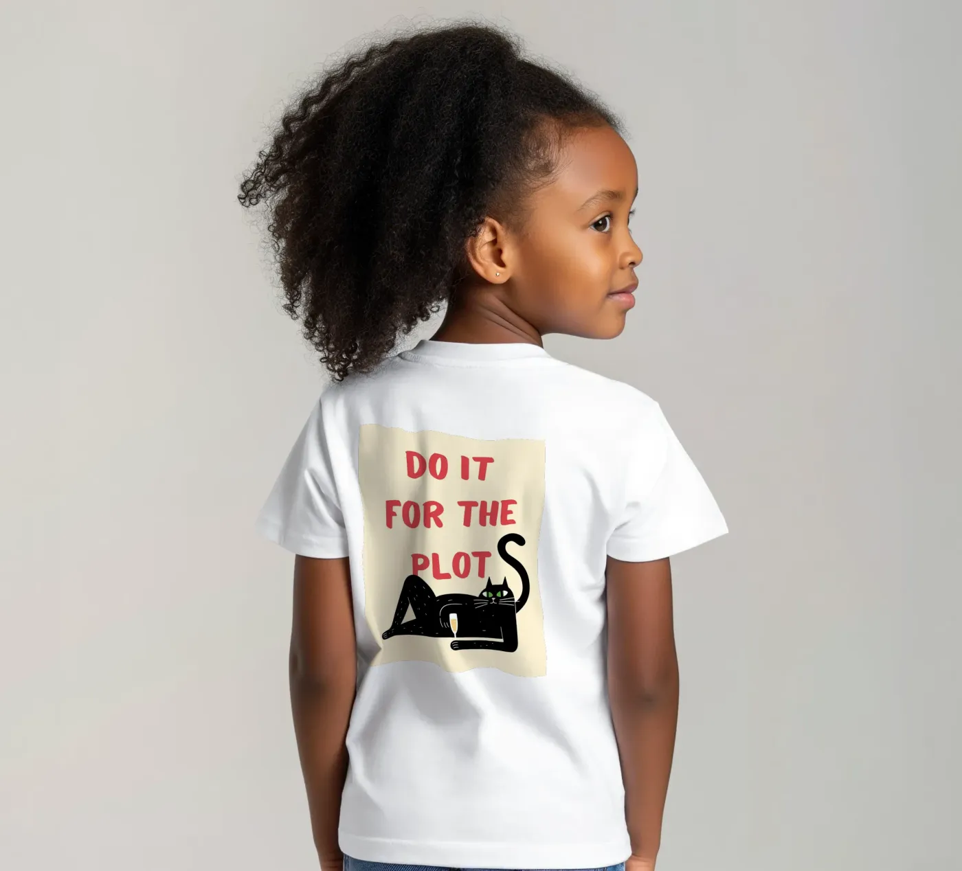 doe het voor de plot kinder t-shirt van Shillas