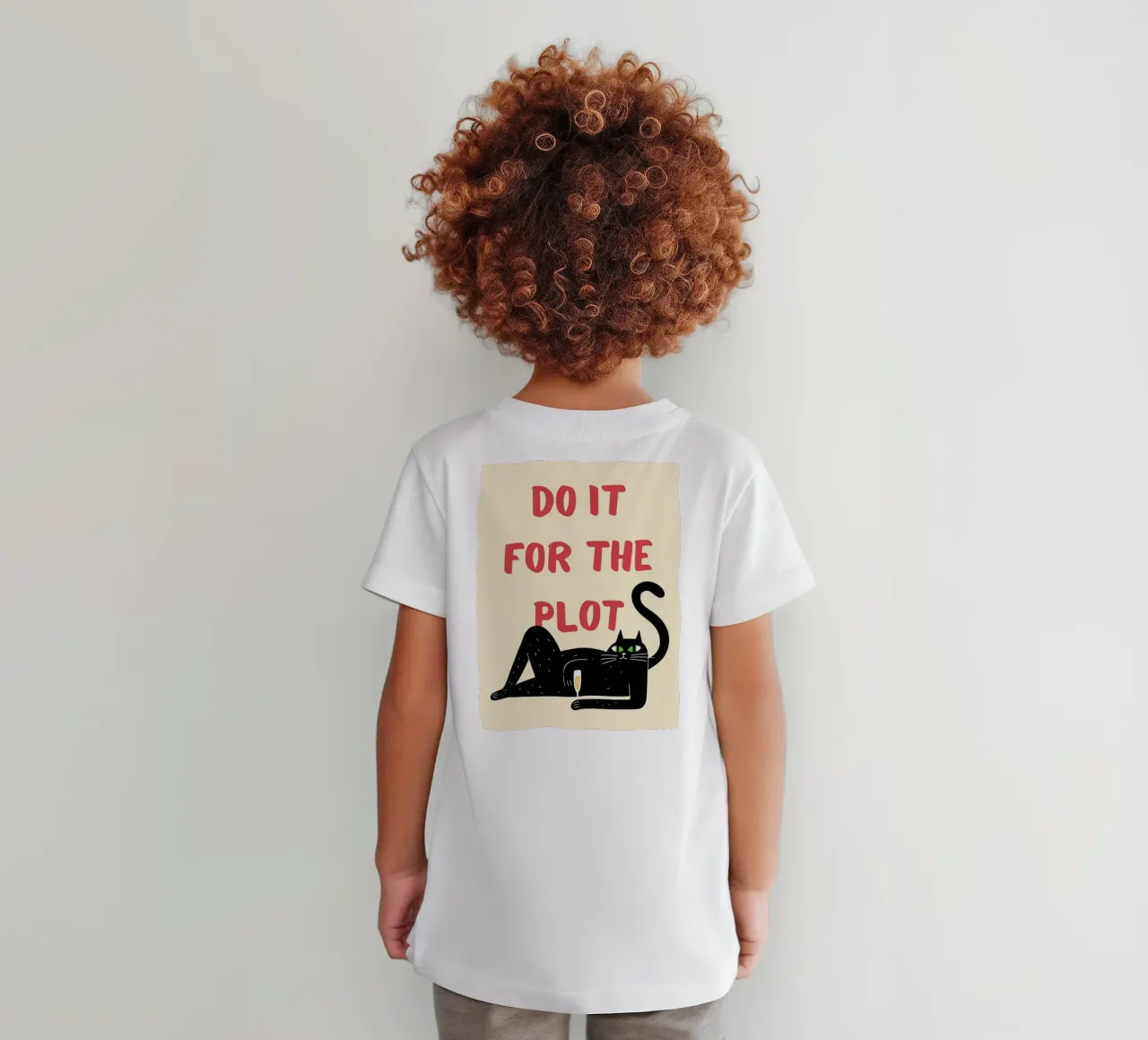 do it for the plot t-shirt bambini da Shillas