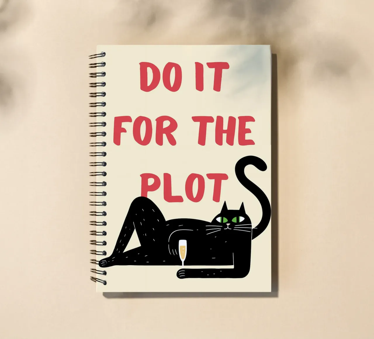 do it for the plot spiral notebook by Shillas