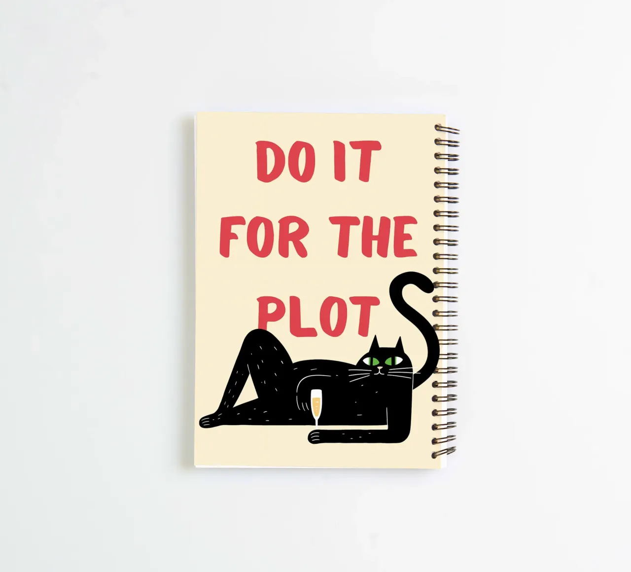 do it for the plot spiral notebook by Shillas