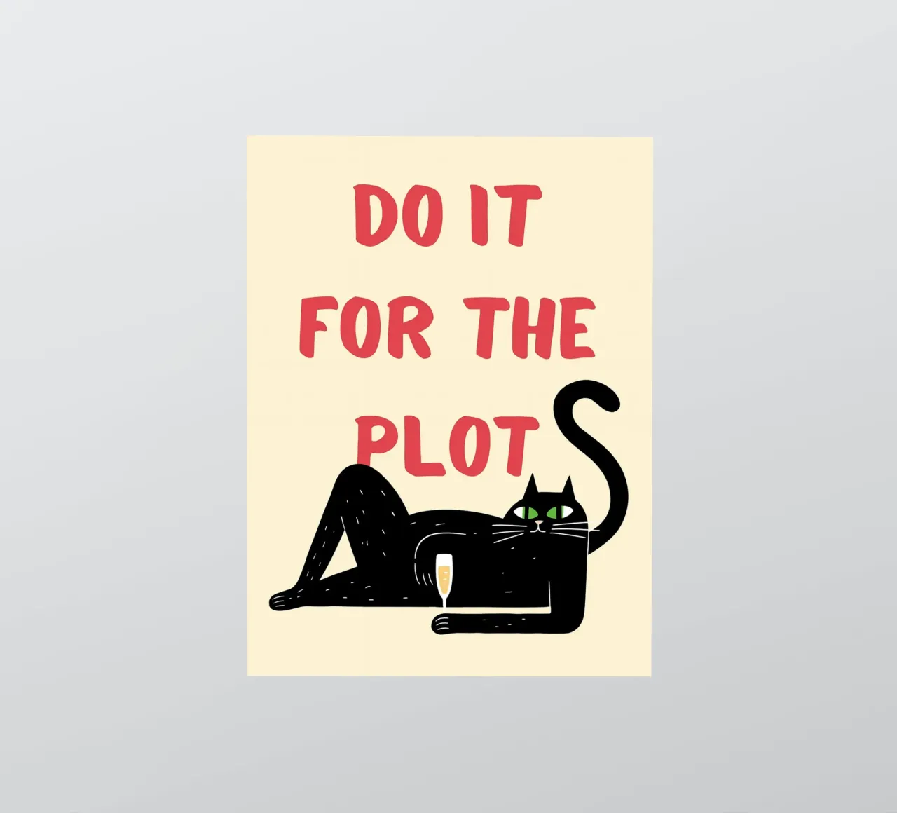 do it for the plot Sticker von Shillas