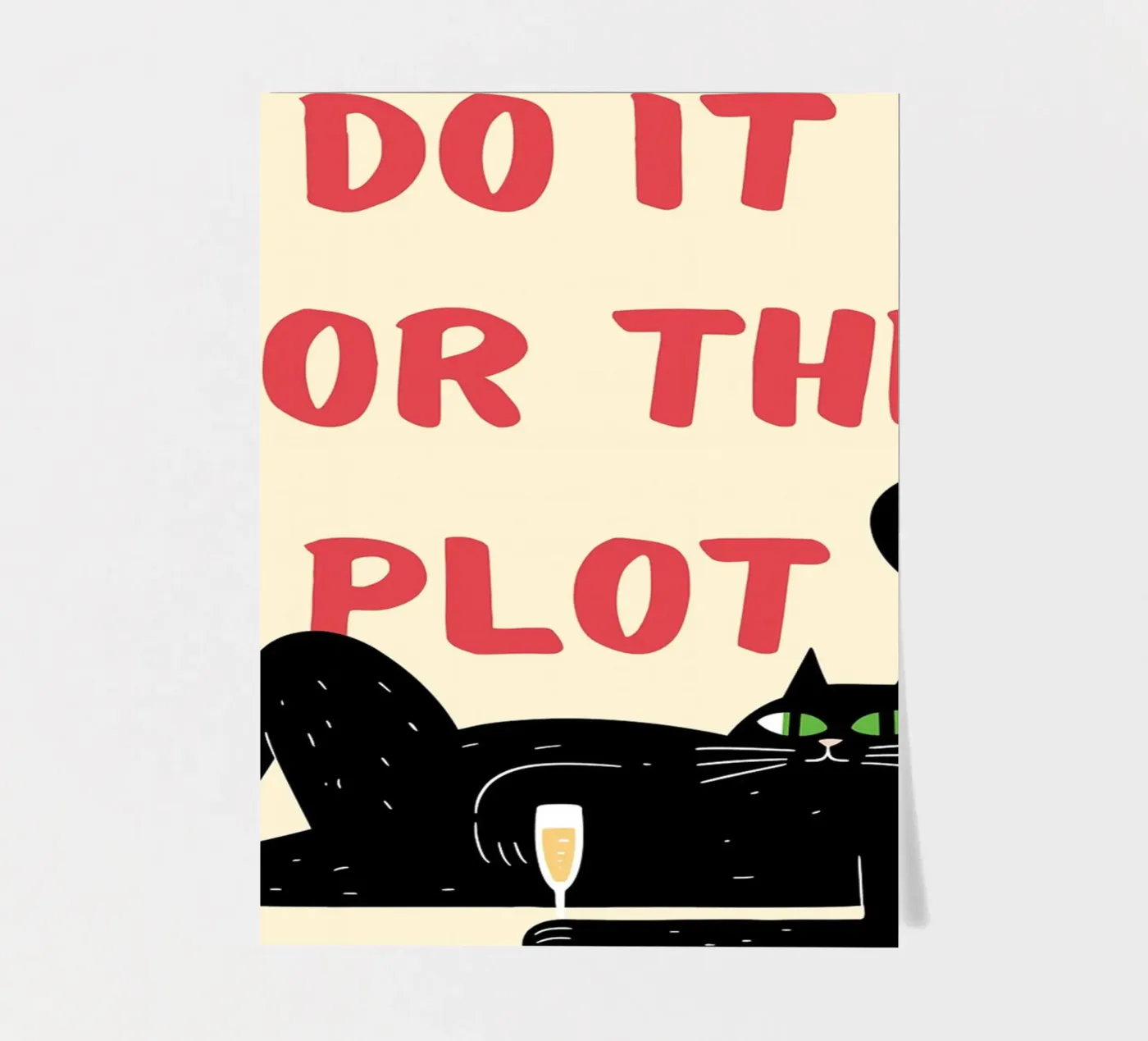 do it for the plot stickervel van Shillas