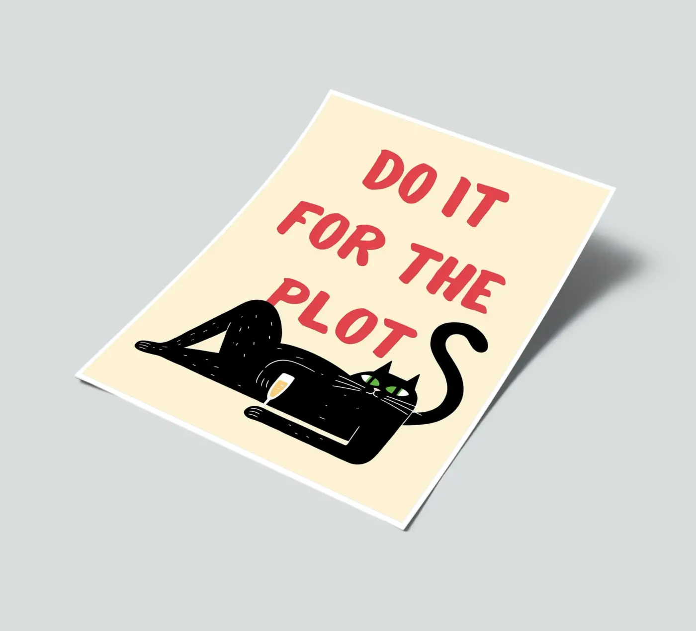 do it for the plot stickervel van Shillas