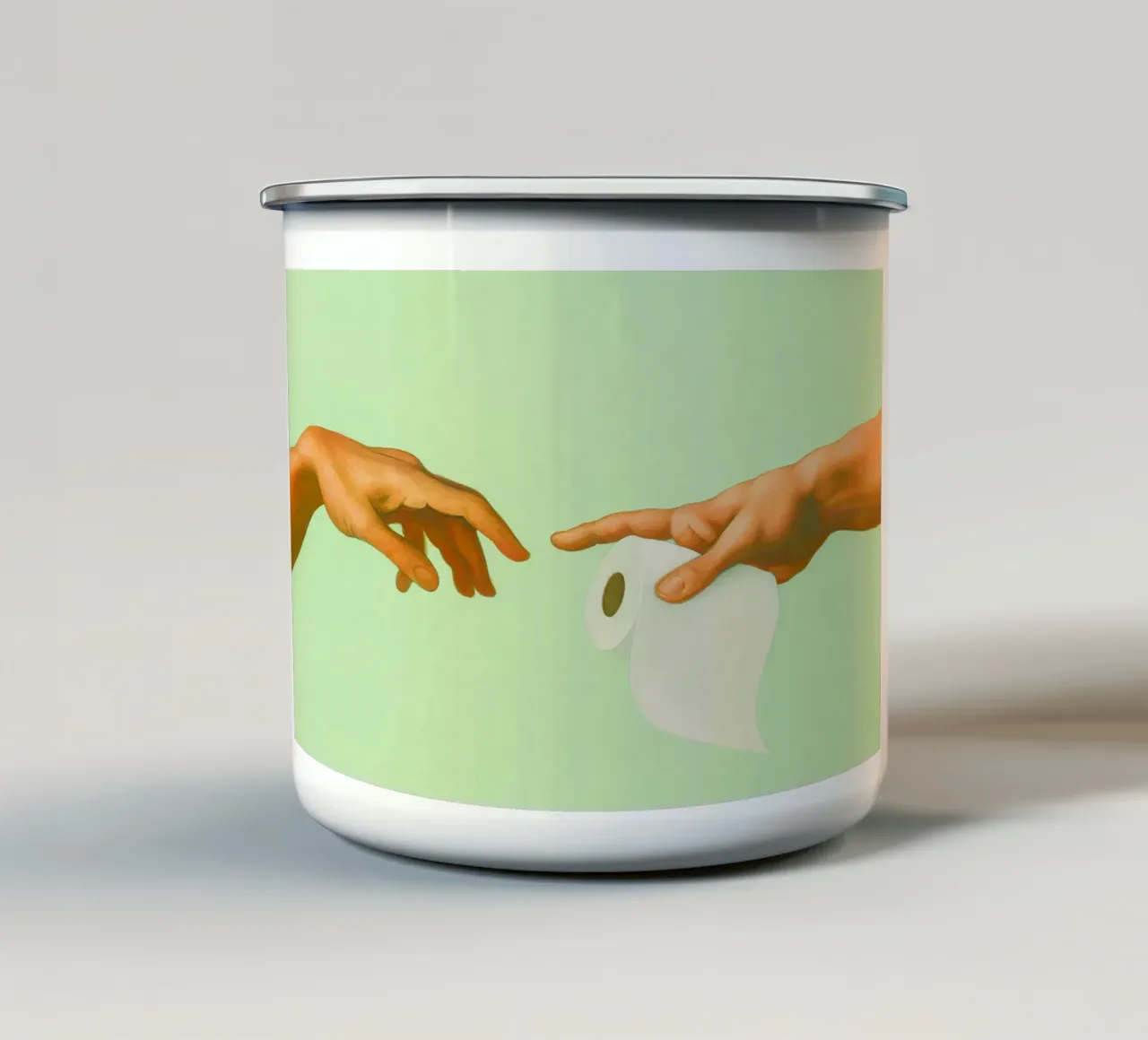 rotolo di carta per il bagno tazza in smalto da Shillas