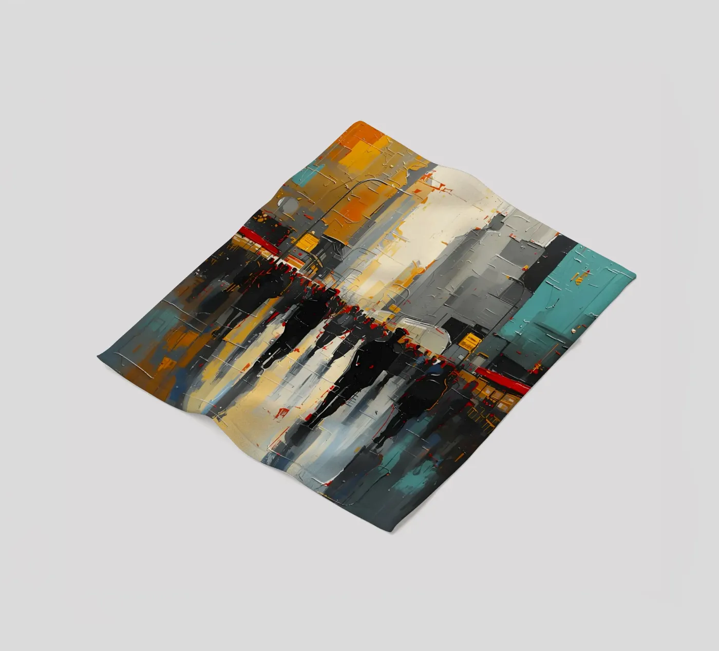 City Life plaid polaire de uniqe world