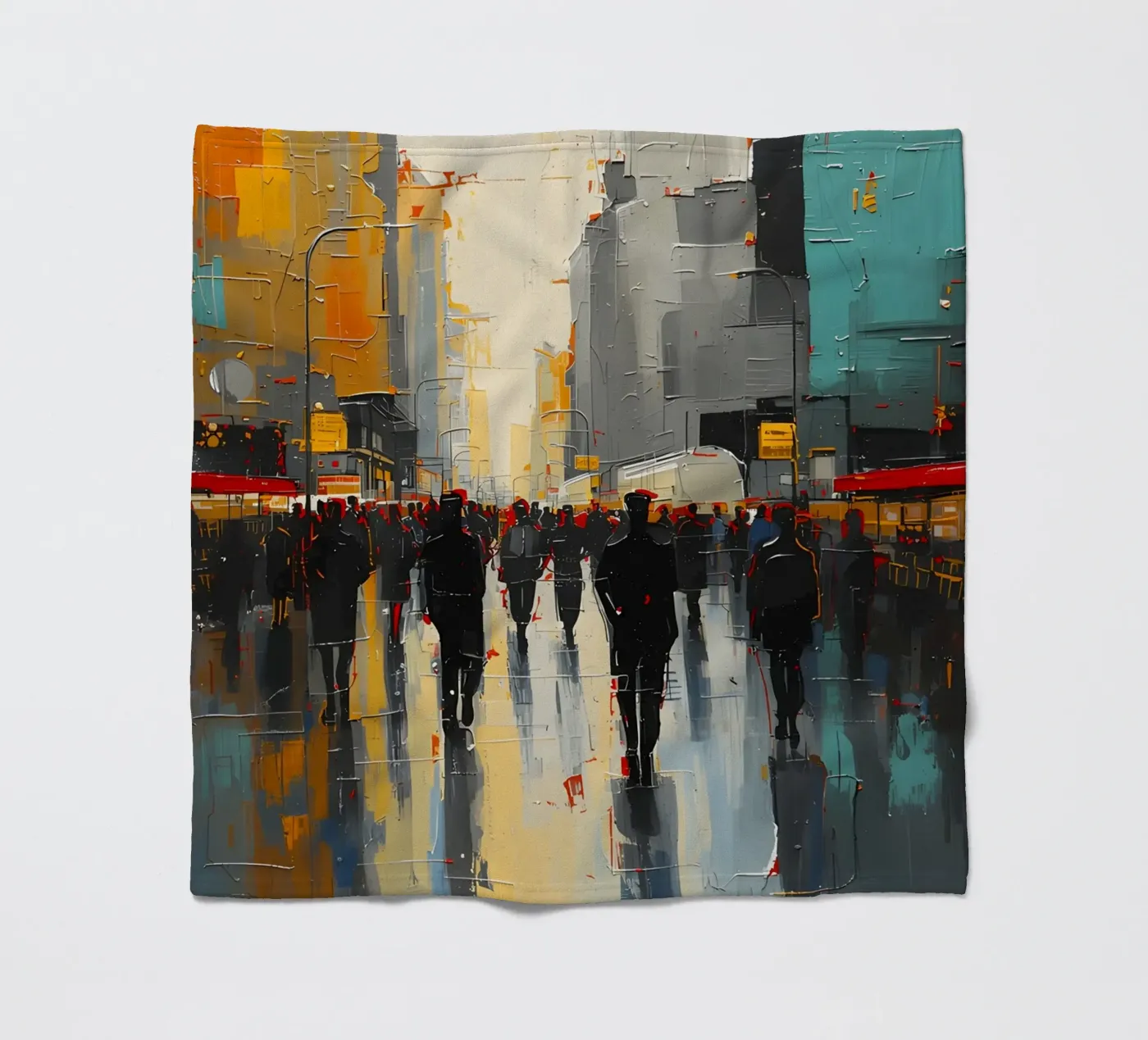 City Life plaid polaire de uniqe world