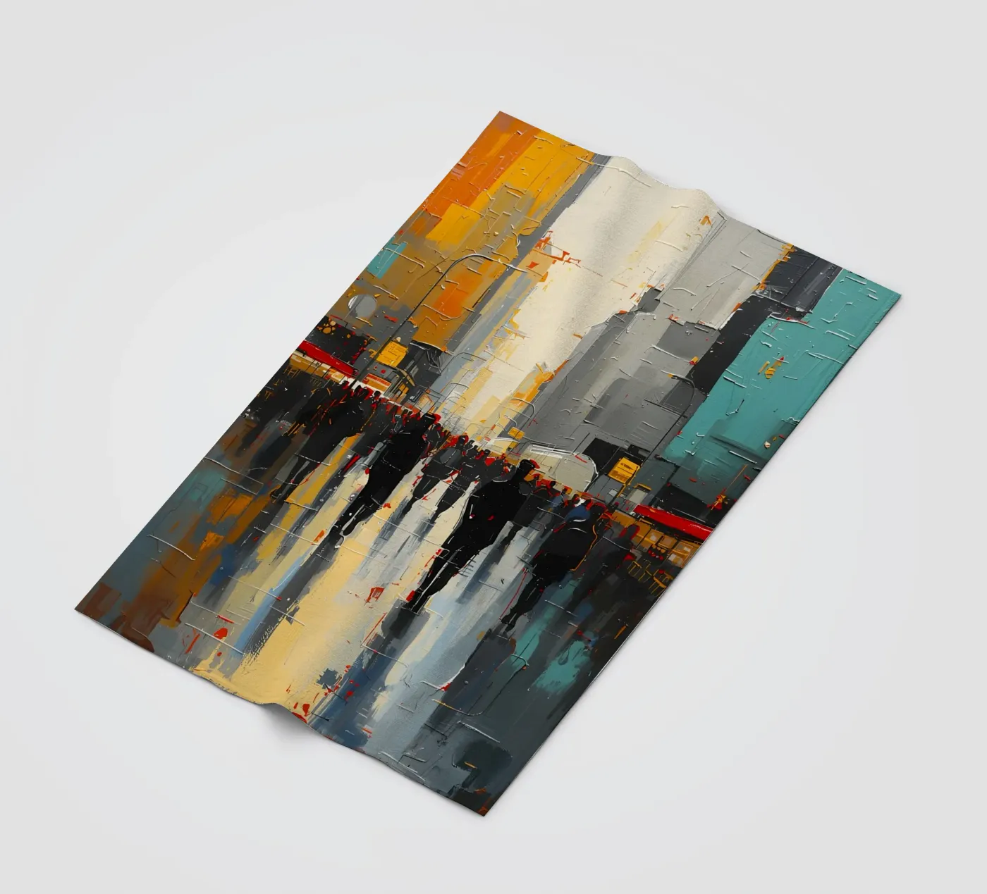 City Life plaid polaire de uniqe world