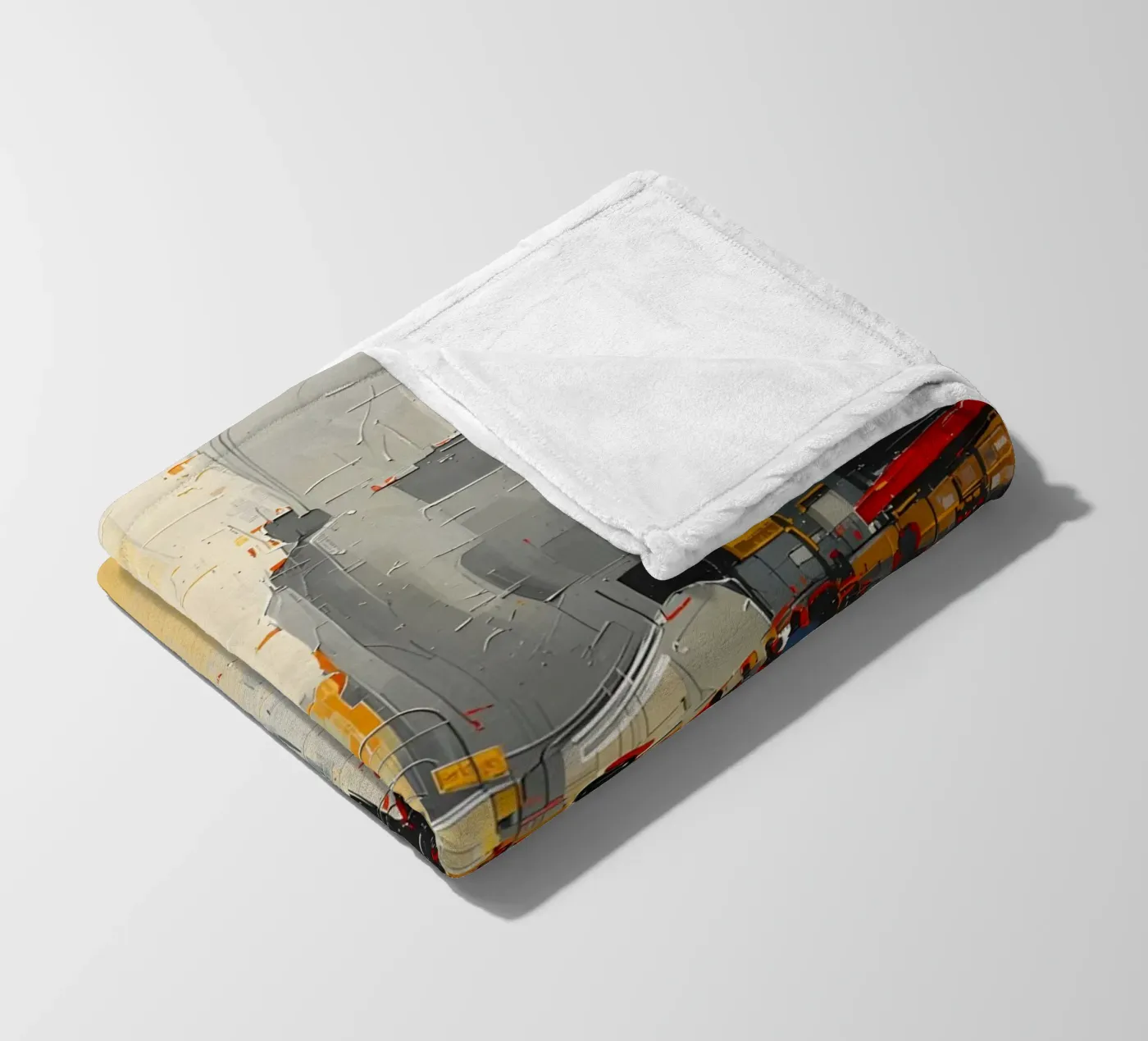 City Life plaid polaire de uniqe world