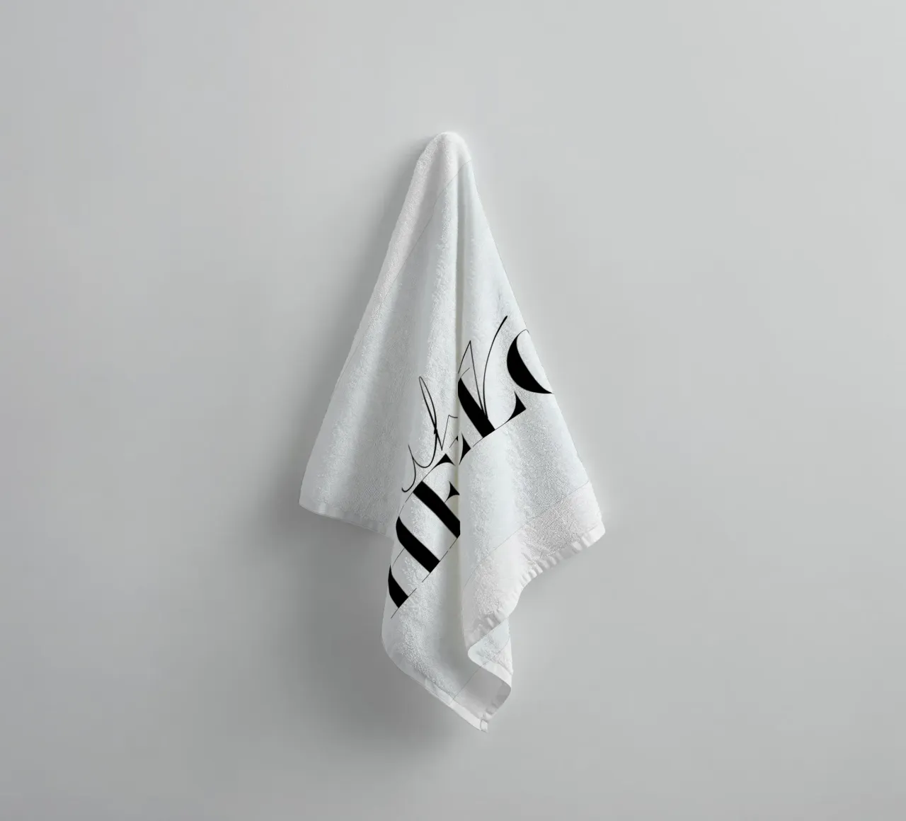 Why Hello Black and white Typography Quote asciugamano da bagno da Honeymoon Hotel