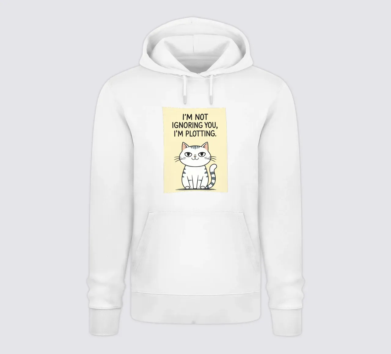 Non ti sto ignorando, sto complottando felpa con cappuccio da Shillas