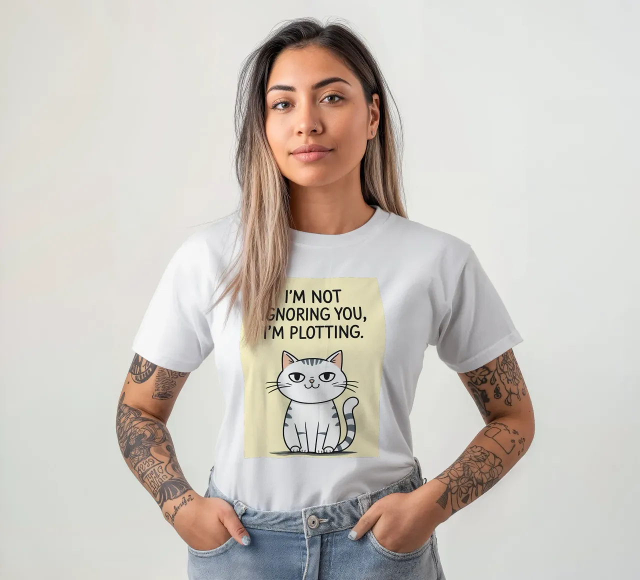im not ignoring you im ploting t-shirt by Shillas