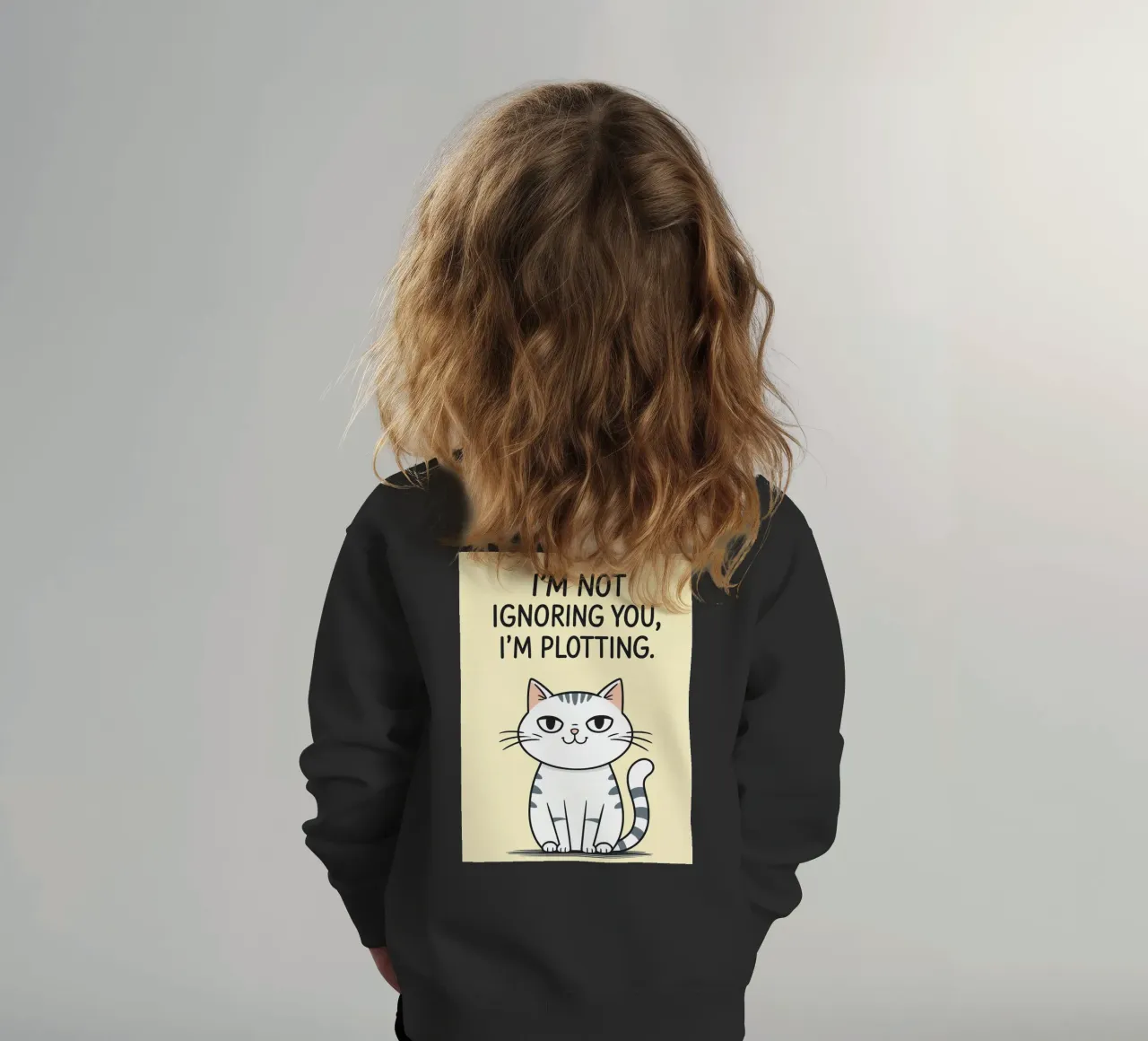 Non ti sto ignorando, sto complottando felpa bambino da Shillas