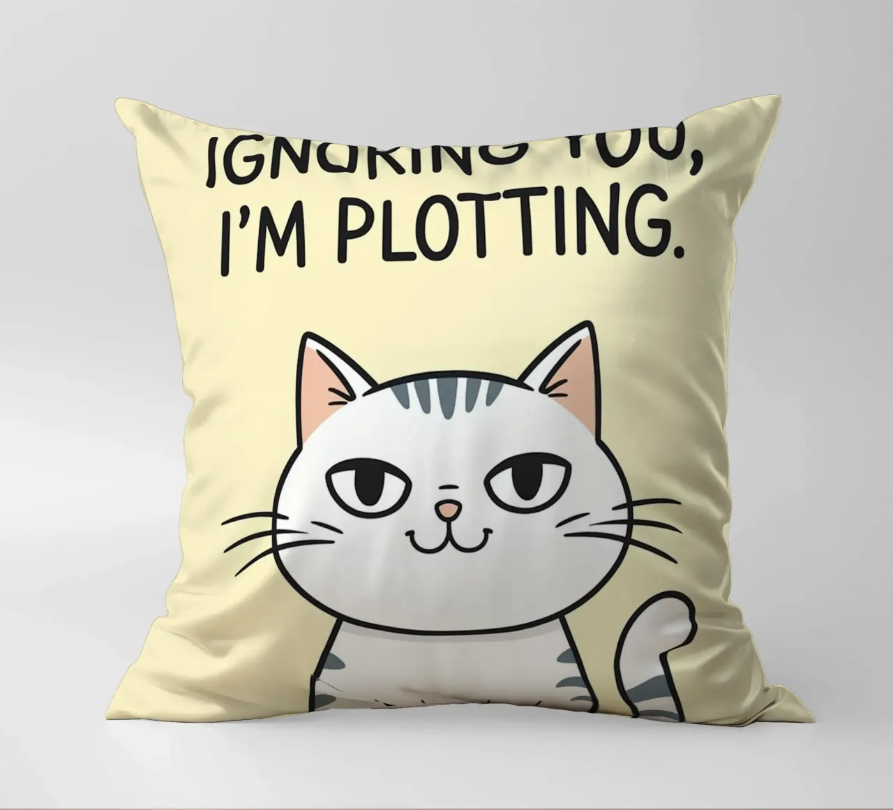 im not ignoring you im ploting decorative cushion by Shillas