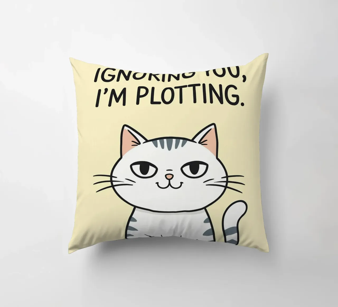 im not ignoring you im ploting decorative cushion by Shillas