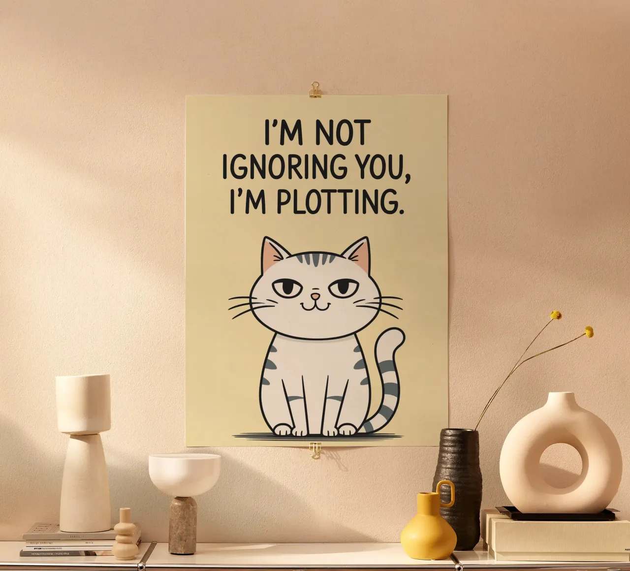 Non ti sto ignorando, sto complottando carta hahnemühle da Shillas