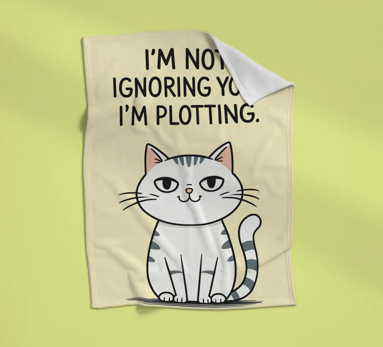 Non ti sto ignorando, sto complottando coperta in pile da Shillas