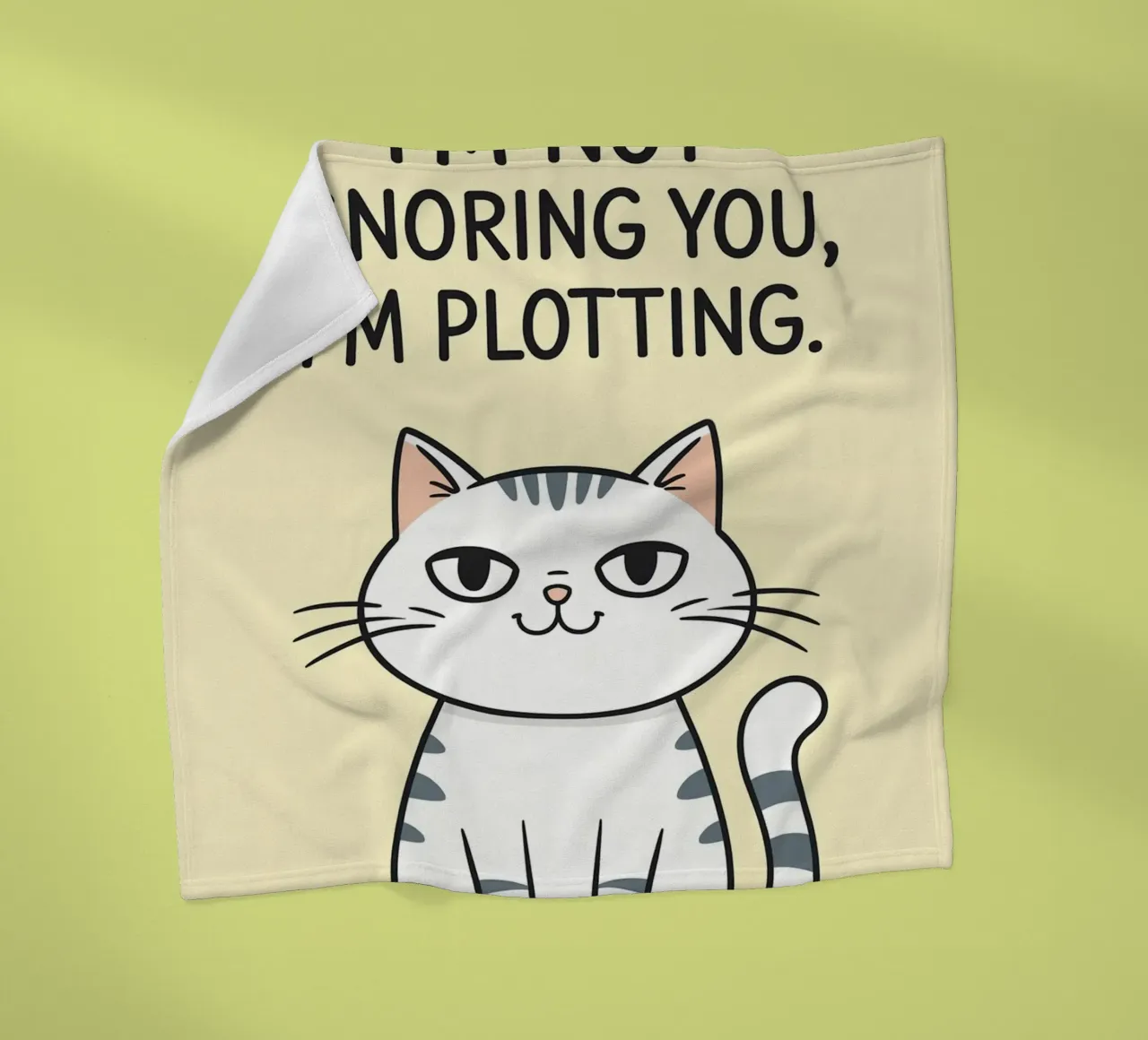 Non ti sto ignorando, sto complottando coperta in pile da Shillas