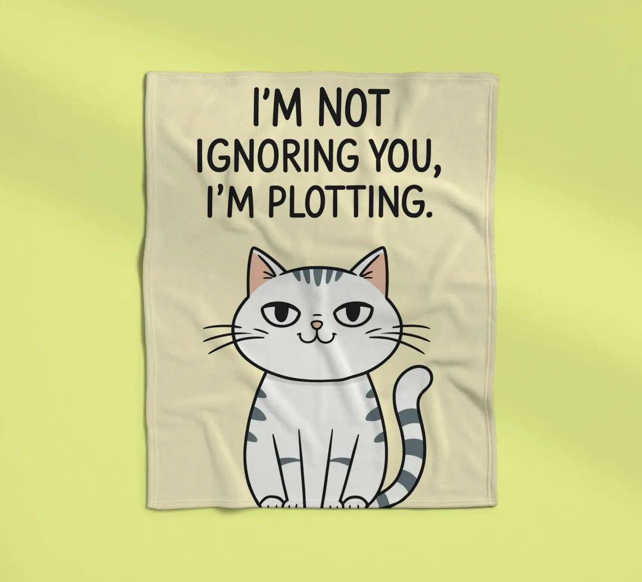 Non ti sto ignorando, sto complottando coperta in pile da Shillas