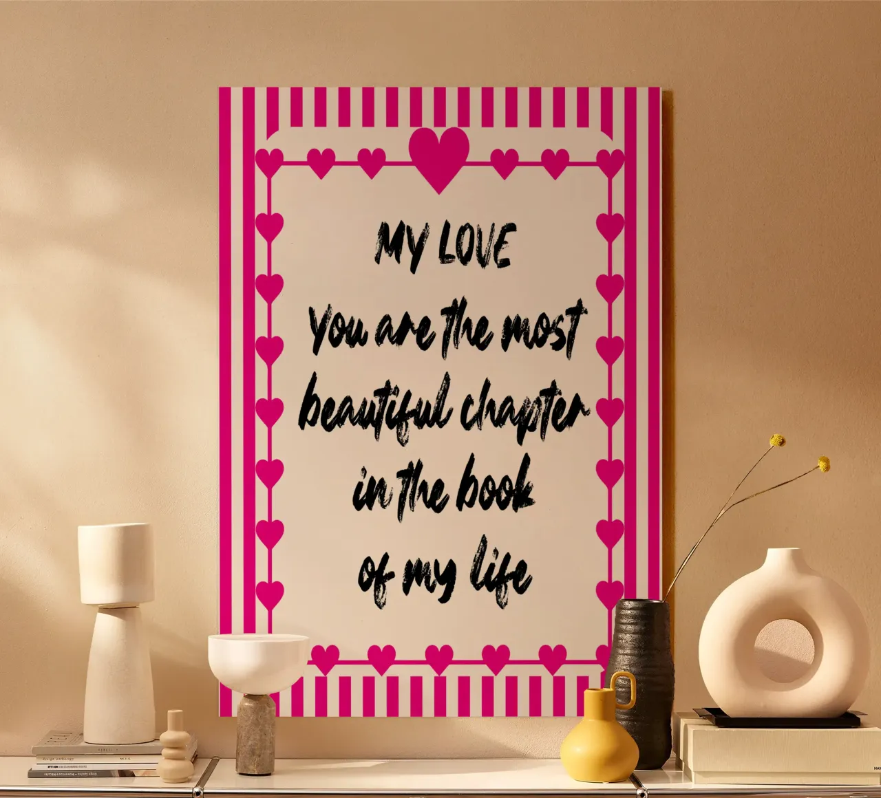 il mio amore plexiglass da Shillas