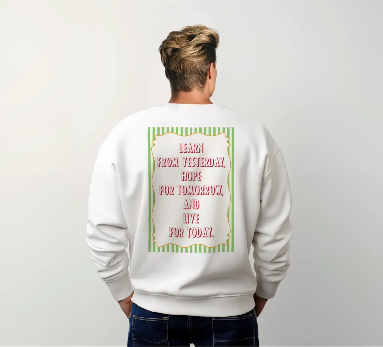 vivere per oggi felpa da Shillas