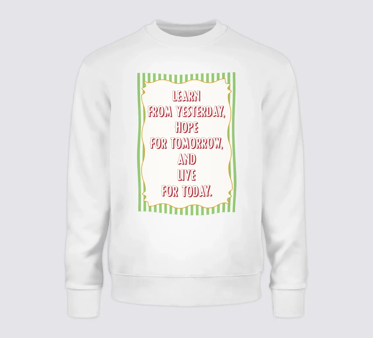 vivere per oggi felpa da Shillas