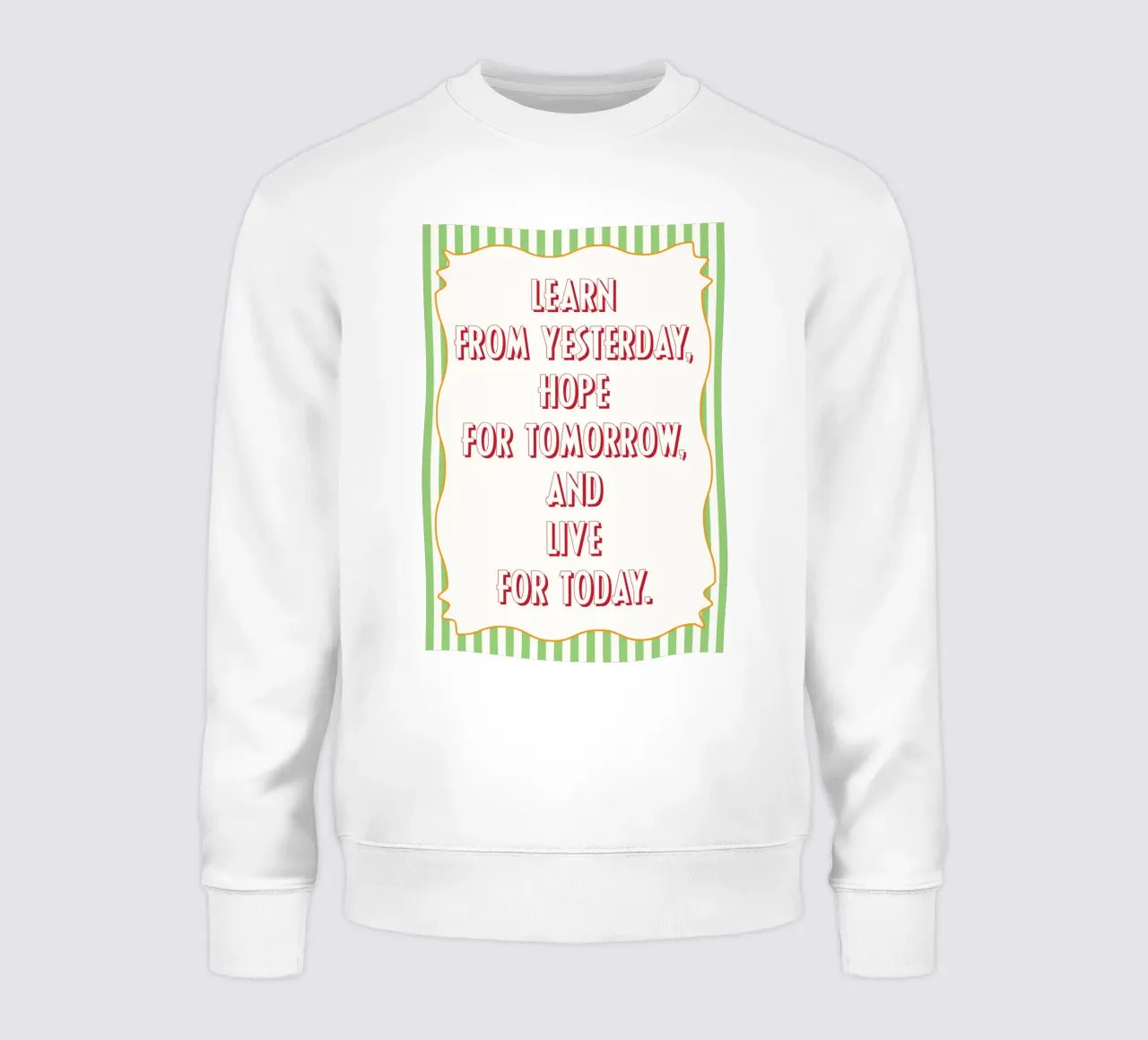 vivere per oggi felpa da Shillas