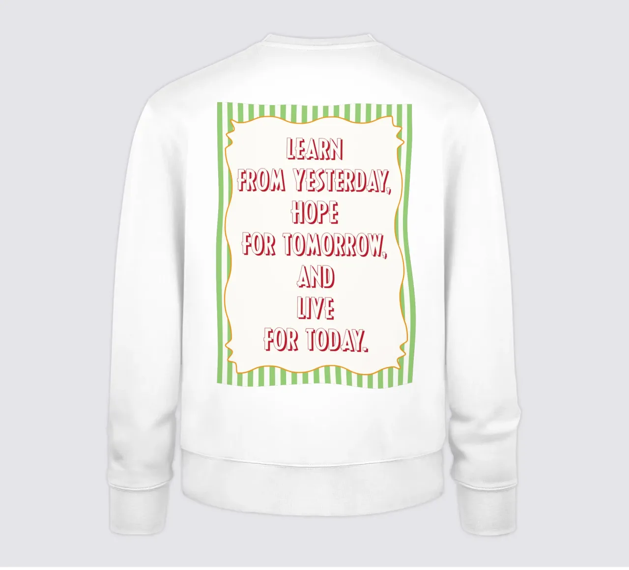 vivere per oggi felpa da Shillas