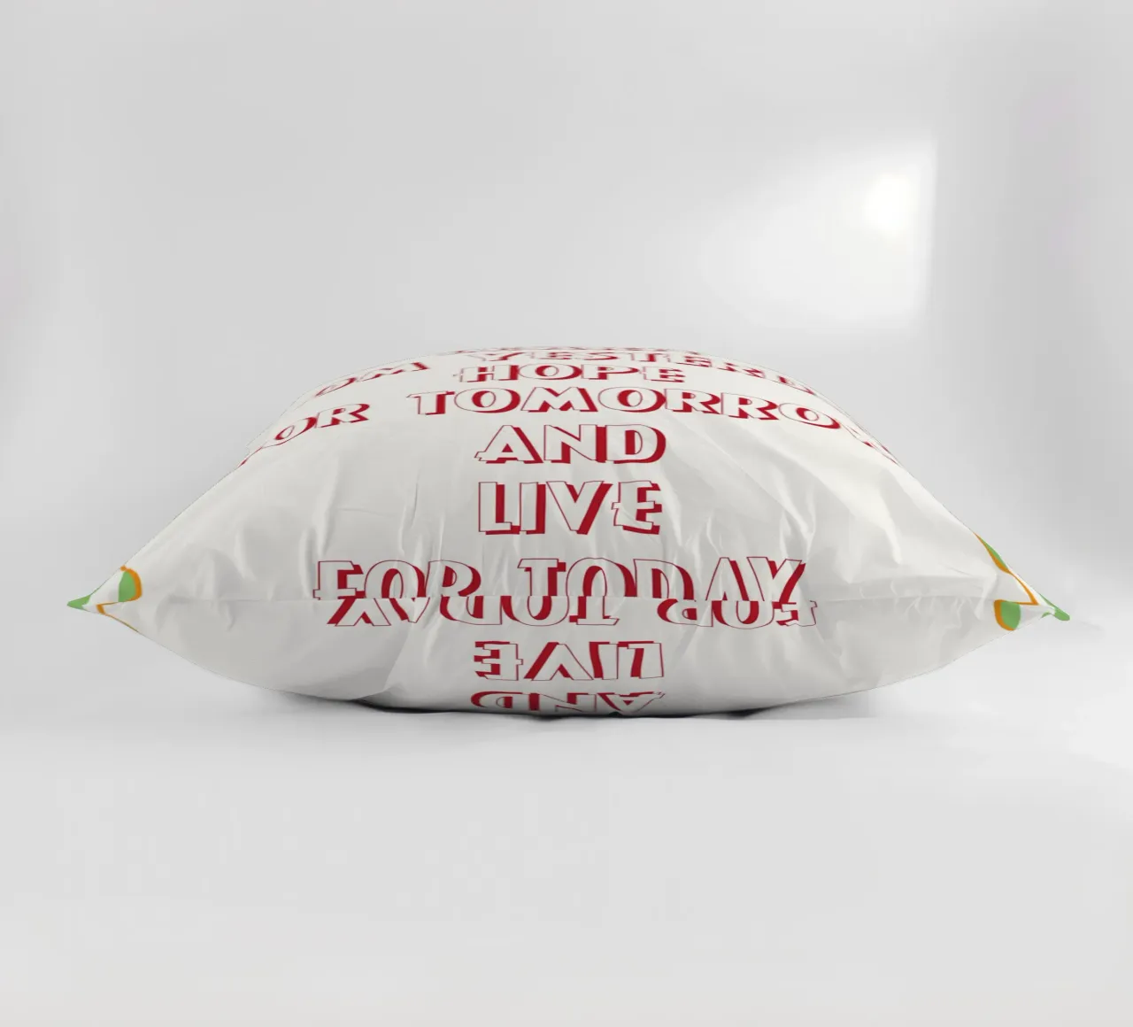 vivere per oggi cuscino da Shillas